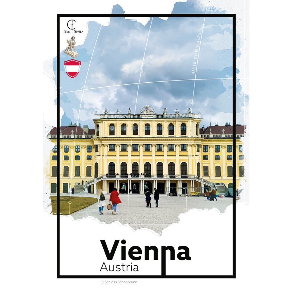 Vienna Austria Travel Poster