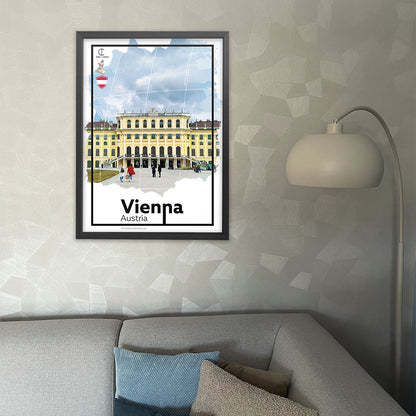 Vienna Austria Travel Poster