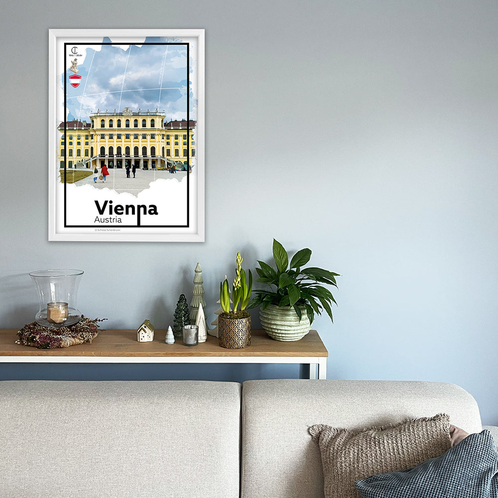 Vienna Austria Travel Poster