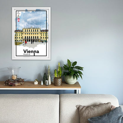 Vienna Austria Travel Poster